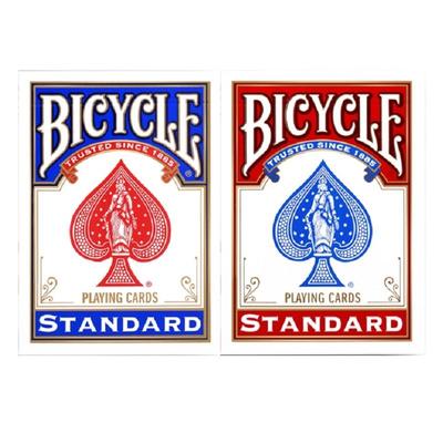 2 упаковки велосипедных игральных карт со стандартным индексом, красная и синяя задняя колода Rider, карточные игры, магические трюки