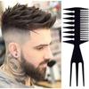 Plastic Anti-Static Hair Comb Double-Sided Styling Brush New Detangling Brush  Hair Salon Use