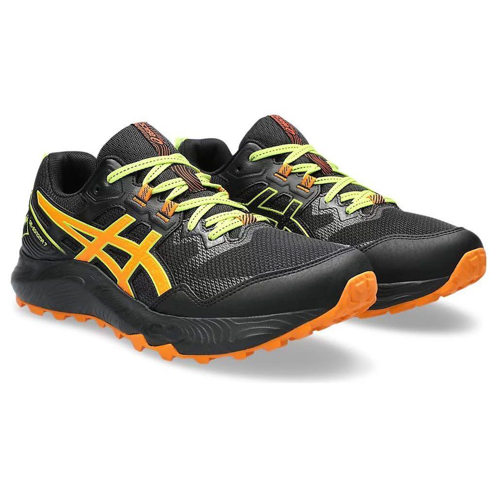 Asics Мужские кроссовки для трейлраннинга GEL-SONOMA 7 Черный Ярко-оранжевый 1011B595-002