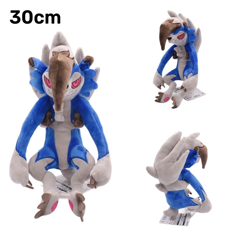 Legendary Pokemon Plush Toy Charizard Greninja Lucario Rayquaza Koraidon Goodra Lycanroc Zeraora Kyogre Anime Stuffed Plush Gift