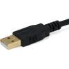 Кабель Monoprice USB Type-A на USB Type-B 2.0 - 3 фута - Черный (5 шт.) 28/24 AWG, Позолоченные разъемы, для принтеров, сканеров и других
