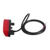 Fender Brake Tail Light for Xiaomi 4 Lite (2nd Gen) Electric Scooter Rear Mudguard Night Warning Rear Tail Light Taillight Lamp