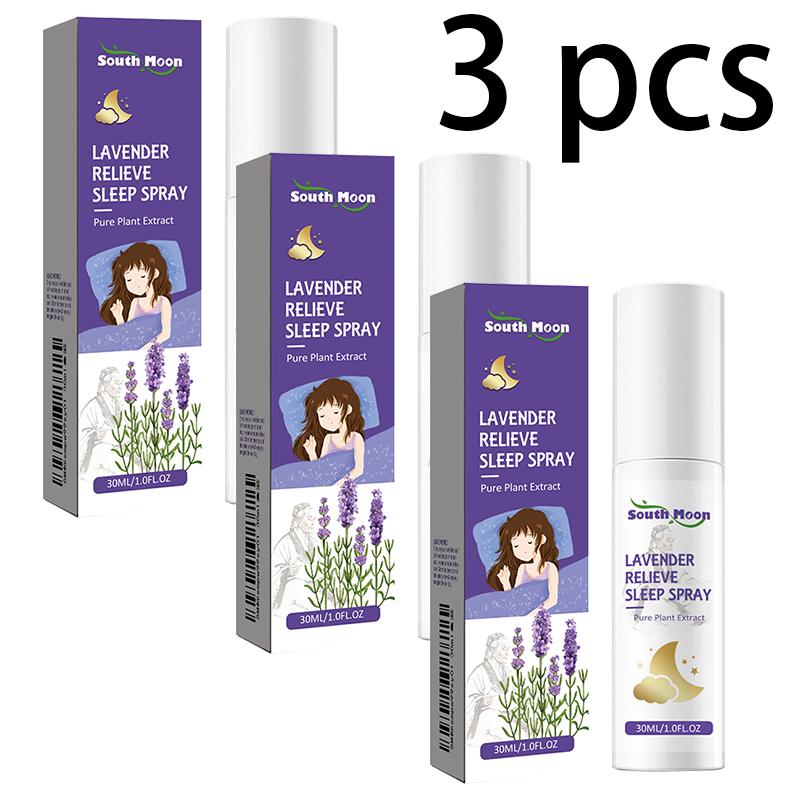 South Moon Спрей для сна с лавандой, помогающий не спать всю ночь, избавляющий от беспокойства, усталости, легкий сон, спрей для спокойного сна