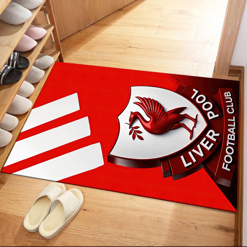 Liverpool Football Club Floor Mat Perfect For Bedrooms Hallway Playrooms Entryway Antislip Carpet Anime Office Decor Spiritual Gift