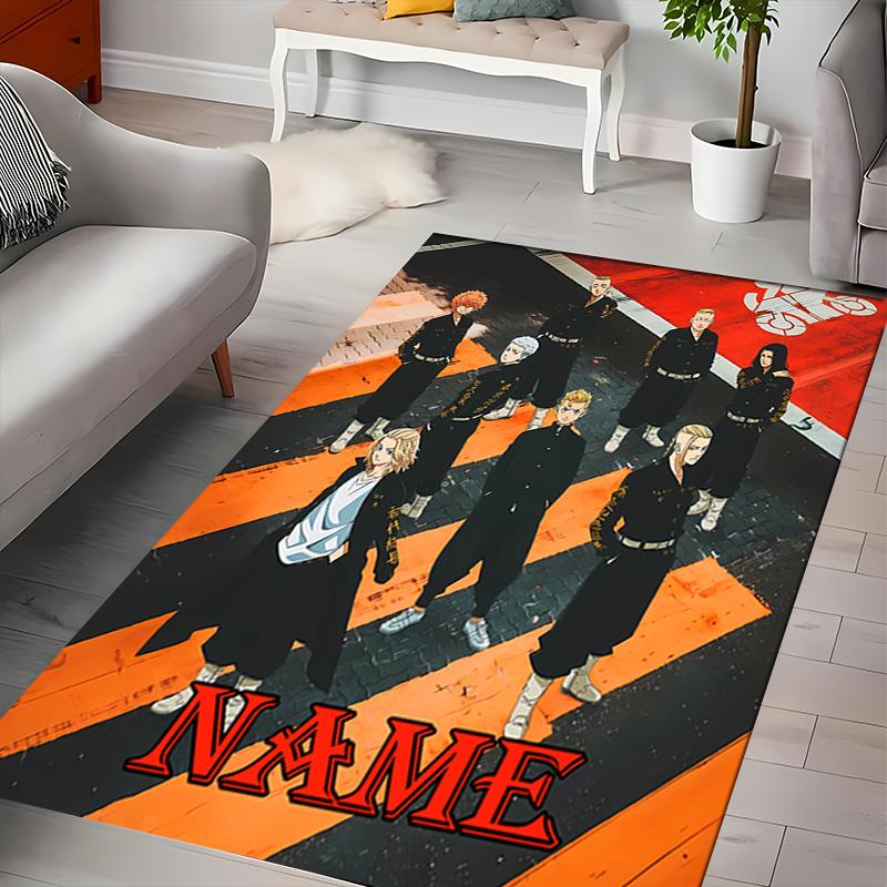 Custom personalization Tokyo Revengers Area Rug - Perfect For Kitchen, Bathroom,Laundry Room Decor Large Size Available,Gift All Seasons