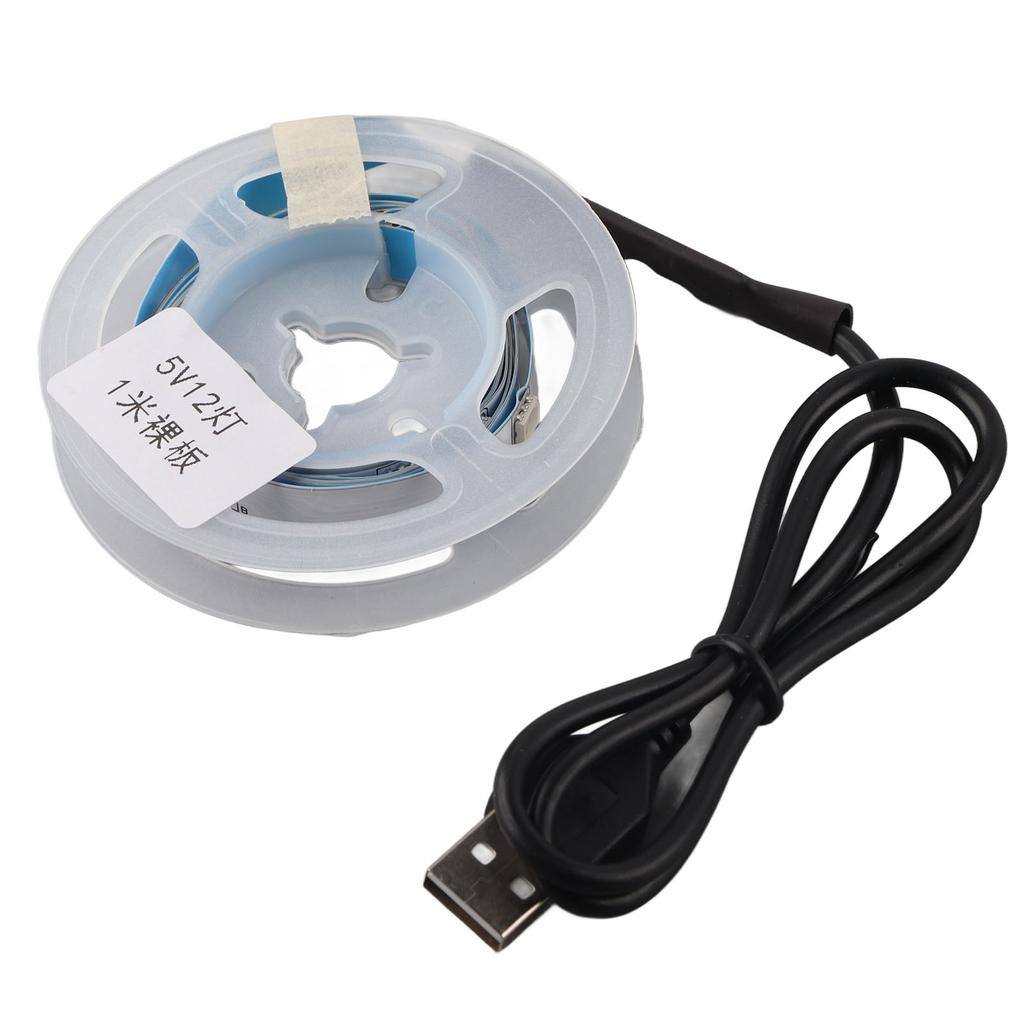 LED RGB Strip Light 5V Button Control Tape Light Color Changing USB Powered Strip Light For