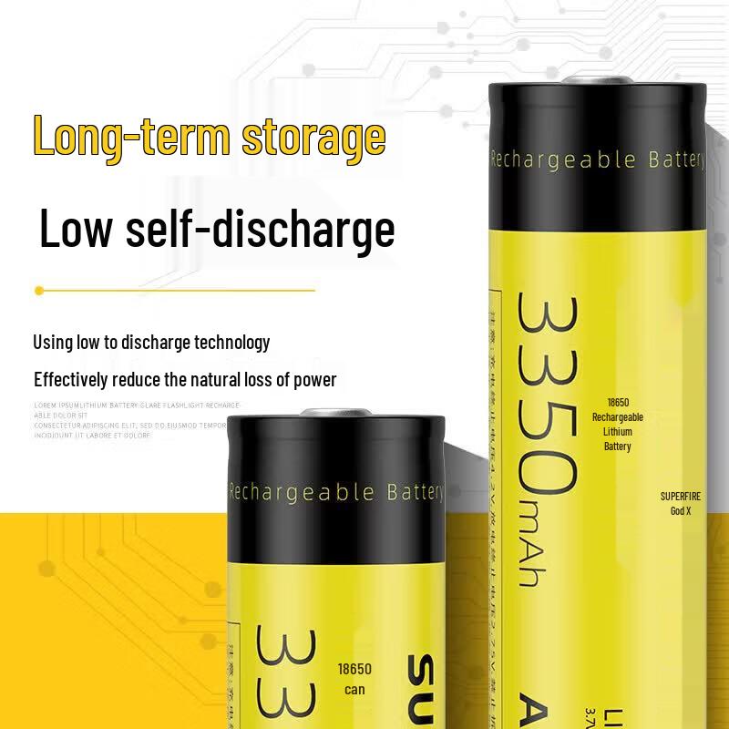 SupFire AB5 18650 Rechargeable Lithium Battery