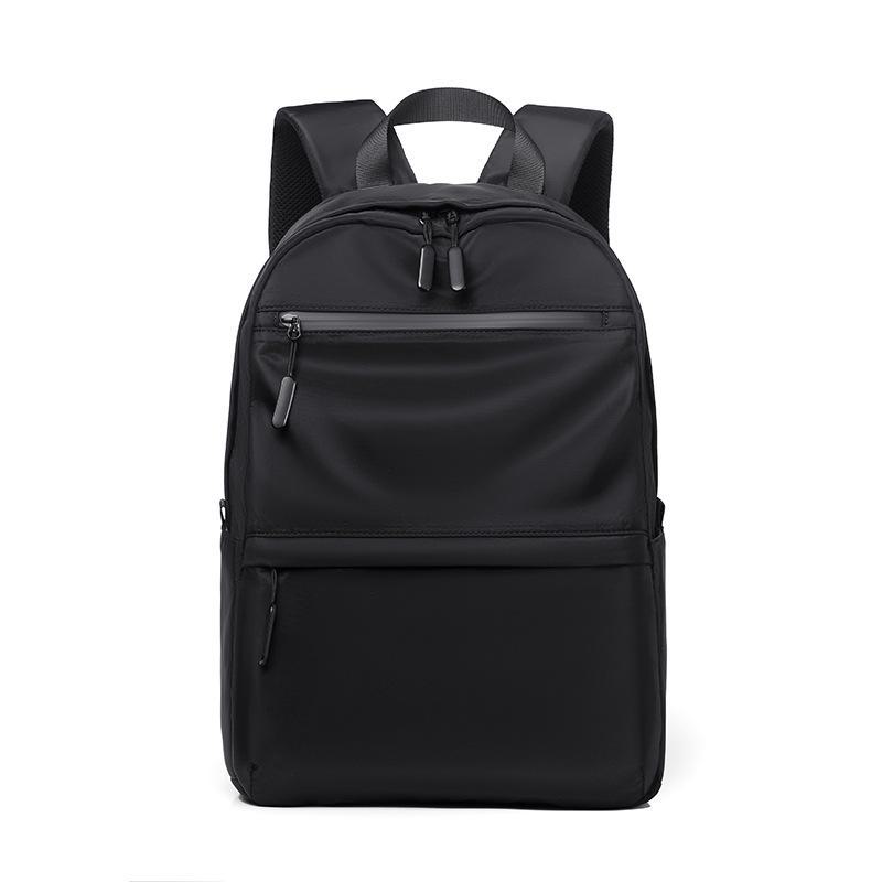 Stylish 14-inch Backpack: Large Capacity for Commuting, School, or Daily Use - Unisex Design Suitable for Junior High Students.