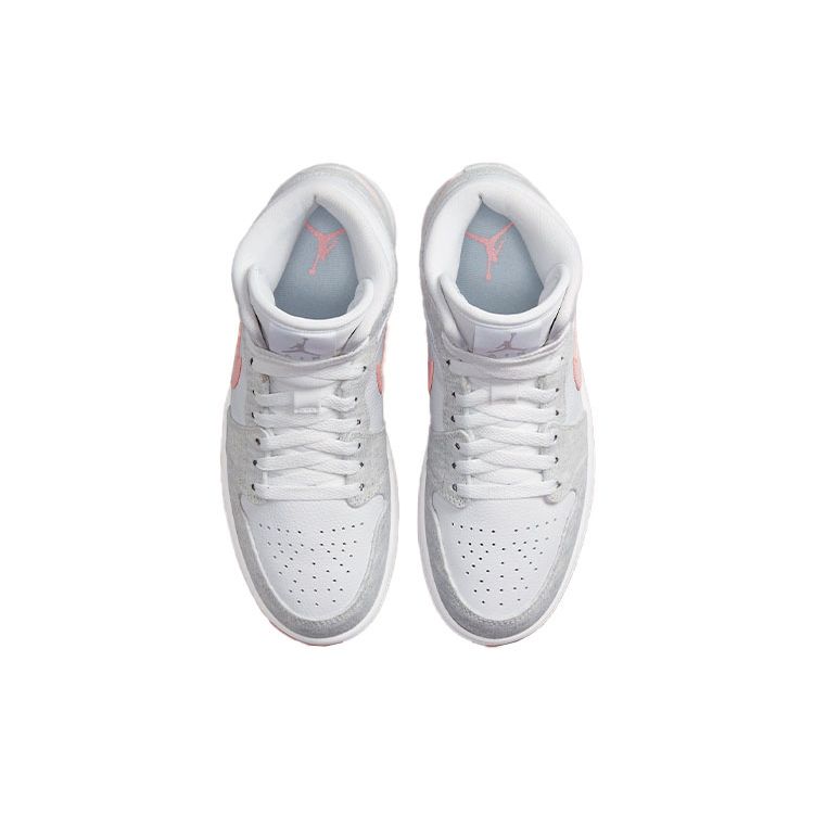 Air Jordan 1 Mid SE Light Iron Ore Женские кроссовки Белая атмосфера DN4045-001