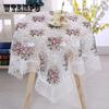 Nordic Style Lace Embroidery Cover Towel Dining Table Cloth Bedside Table Cover Cloth Round Table Rectangular Table Tablecloth Coffee Table TV