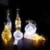 Солнечный свет для винных бутылок, солнечный гирлянда, солнечный ночник, винная бутылка, лампа на открытом воздухе