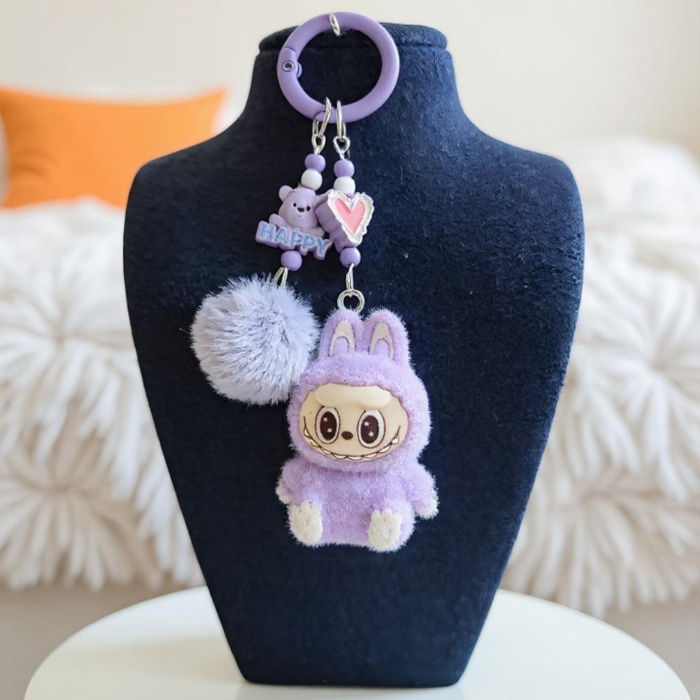 Sheep Keychain Cute Cartoon Doll Bag Pendant Baby Catcher Gift