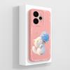 For Realme 15 Pro 5G Phone Case Pretty Flowers Patterns Soft Liquid Silicone Full Coverage Cover For Realme15 Shockproof Bumper