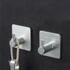Self Adhesive Home Kitchen Wall Door Hook Key Holder Rack Towel Hanger Bathroom Rack Hooks
