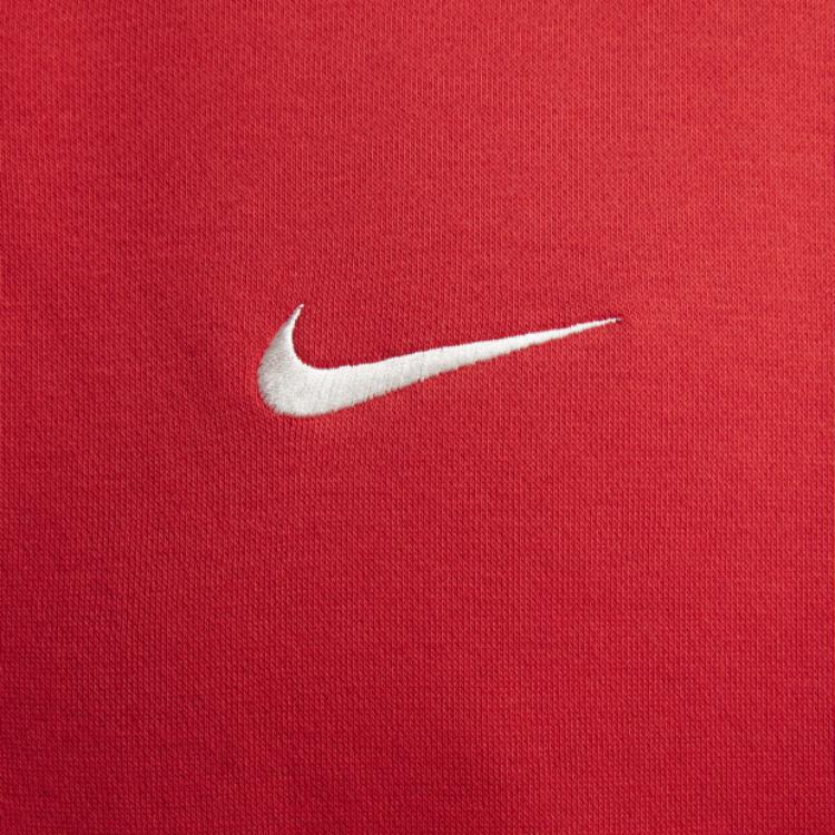 Nike Cny Nsw Hz Crew Лимитированная серия Год Змеи Пуловер с молнией до середины груди Мужская толстовка Красная HV8205657