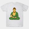 T Shirt Women Peaceful Buddhist Monk Harajuku Print Kawaii Tshirt Summer Short Sleeve Female T-Shirt Top Tee
