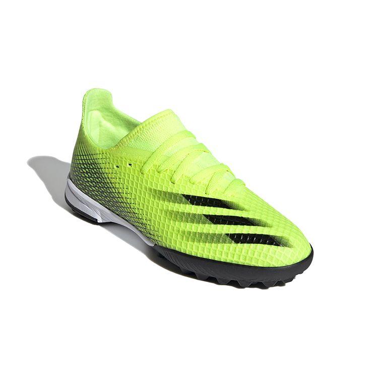 adidas Детские кроссовки X Ghosted.3 TF J Solar Yellow Cloud-White Royal-Blue FW6926