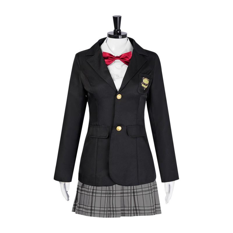 Kill Bill Gogo Yubari Cosplay Costume School Style Halloween Party Outfit Anime Role Play Dress