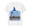 Funny Shark Lovers Will Have a Headache T-shirt