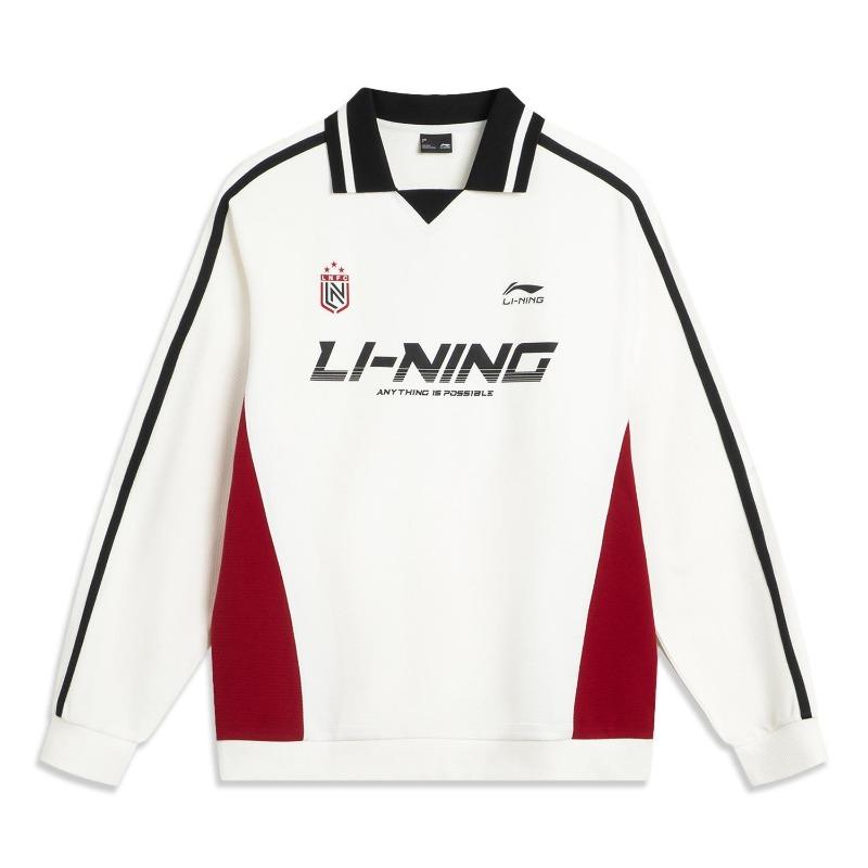 Спортивная серия Li Ning Lifestyle Свободный крой Свитшот для пары Унисекс Свитшот AWDVC89-1