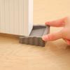 Door Holder Rubber Door Stoppers Wedge Non-Slip 4 Pieces Holder Two-Way Wedge for Room Privacy Living Room Home Safety Hotel