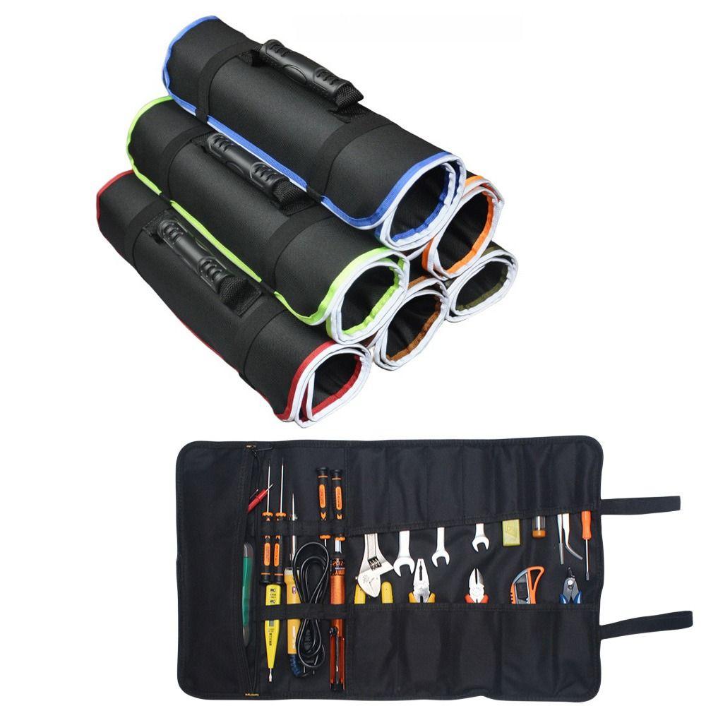 Сумки для хранения инструментов из ткани Оксфорд Складная сумка для гаечных ключей Сумка для ремонта Портативная сумка для хранения