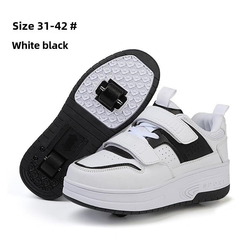 Новые модели обуви для катания на роликах: Дети и взрослые, мальчики и девочки, трансформируемые кроссовки с колесами