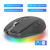 2.4G+BT5.1 Dual-mode Wireless Mouse Computer Gaming Mice Ergonomic Design 2400 DPI Mute RGB Gaming Mouse for Laptop