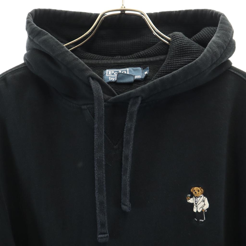 Polo by Ralph Lauren 90s Old Polo Bear Embroidery Long sleeve Sweatshirts Men's Used