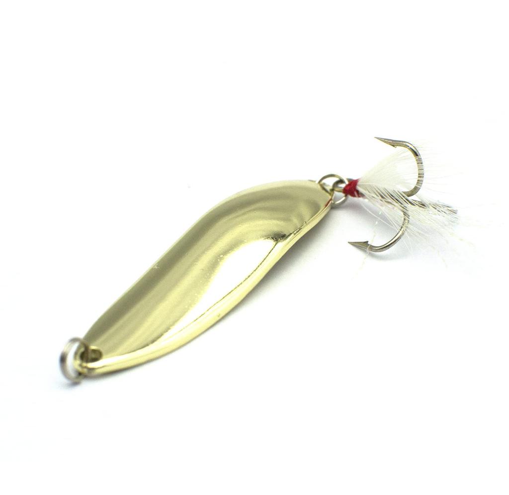 22 г рыболовная блесна для приманки в соленой воде тройной крючок из твердого металла спиннербейт кастинговая блесна золотая для лосося окуня 20 шт.