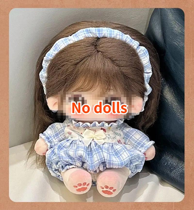 20Cm Cotton Doll Clothes Shark Hoodies Cartoon Animal Coat Stuffed Dolls Lovely Outfit Changing Dressing Game Playing House Gift