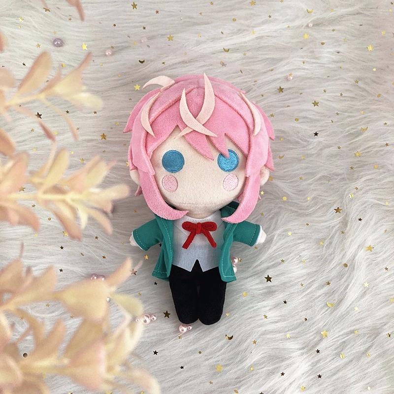 Hypnosis Microphone Plush Doll Toy Kannonzaka Doppo Amemura Ramuda Cosplay Cute Soft Stuffed Pillow Birthday Gift 20cm