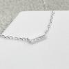 Maison De She 925 Silver Cubic Zirconia Necklace M-Apn012
