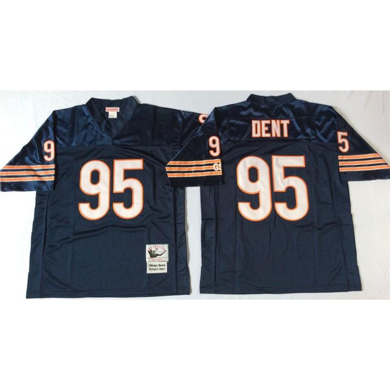 Chicago Bears Retro NFL Football Jersey Men Women Cotton Embroidered Sports Fan Apparel