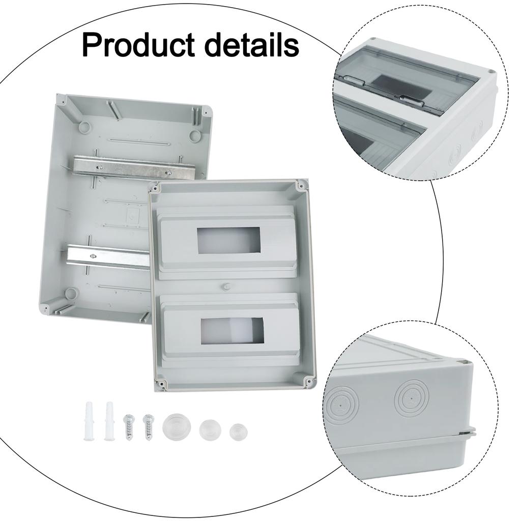 24 Circuits Waterproof Distribution Box Waterproof Box 24 Circuits Box Distribution Box Insulated Design For Construction Site