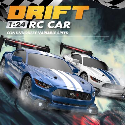 Новый 1:24 2.4G RC CAR 4WD высокоскоростной гоночный автомобиль Rc Drift GTR радиоуправляемый автомобиль детский гоночный спортивный автомобиль детская игрушка для мальчика подарок