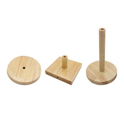 Деревянное основание настольной лампы Craft Simple с использованием универсального центрального элемента, сменные насадки, подставка для столешницы, спальни, кабинета, отеля