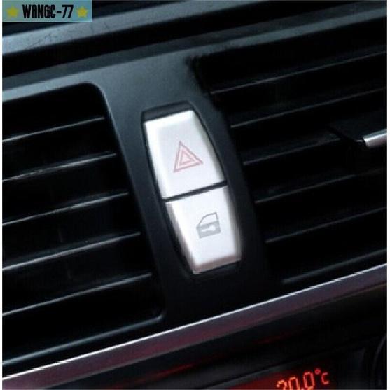 Декоративная крышка кнопки аварийного сигнала автомобиля Подходит для BMW X5 E70 X6 E71 X1 E84 Новая
