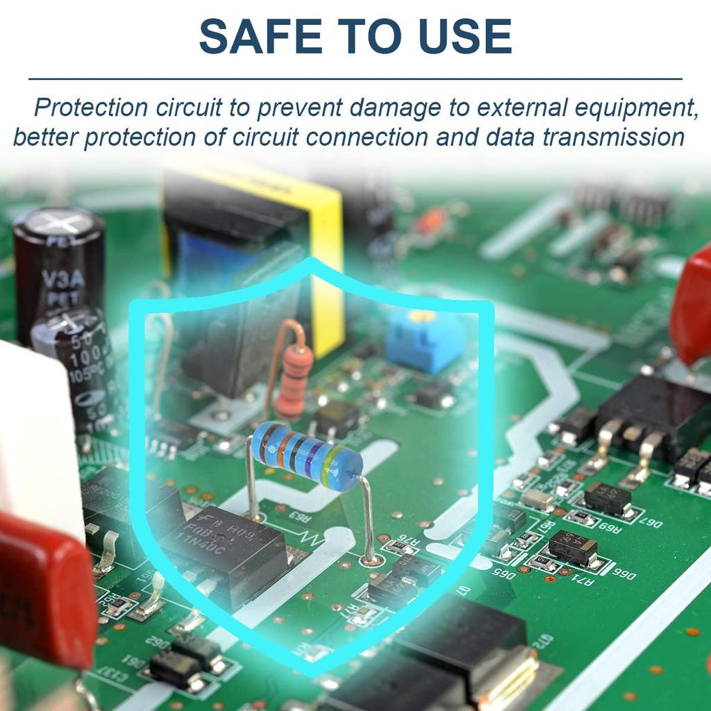 600 шт. набор металлопленочных резисторов, набор из 30 значений, сопротивление металлопленочного резистора 1/4 Вт, 1 Ом-10 МОм, допуск 1%