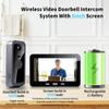 Tuya Smart Wireless Doorbell Camera Outdoor WiFi Audio Video Door Phone Intercom System 1080P 5'' Monitor Screen No Monthly Fees