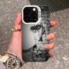 Clmj Панк Крутой Ангел Чехол для Телефона Для IPhone 17 Pro Max 16 Pro Max 15 14 13 11 12 Mini Xs X Xr 7 8 Plus Se Цвет Серебристый Чехол
