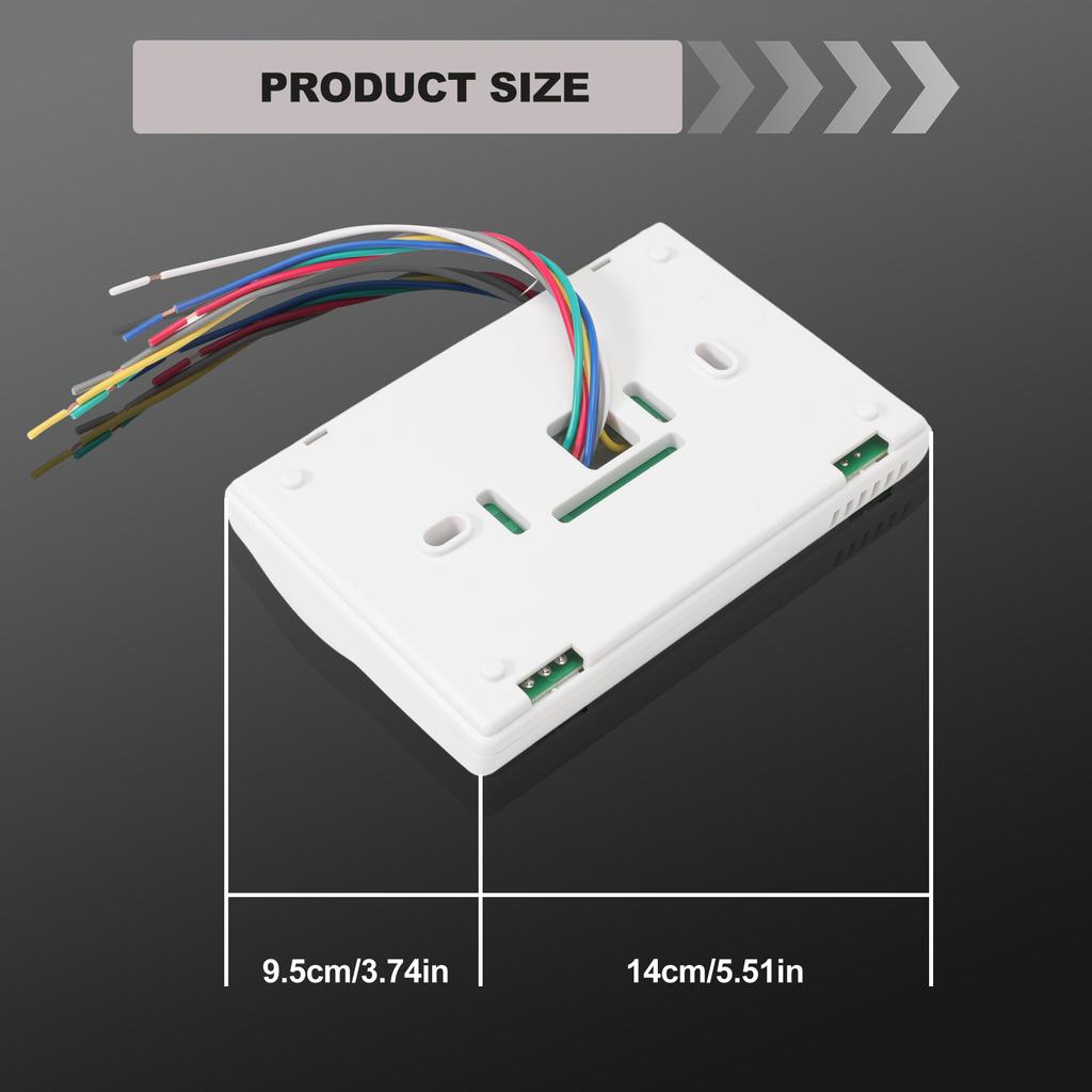 Цифровой термостат Термостат для автодома Нагрев/Охлаждение Т-стат Настенный Подходит для Coleman 83303862 Mach 8330-336 337 338 339 368 386 83303362