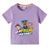Paw Patrol Kids Clothing Tees Summer Printed Cartoon Fashion Short Sleeve Boys T-shirt Popular Design Children's Tshirt Crewneck
