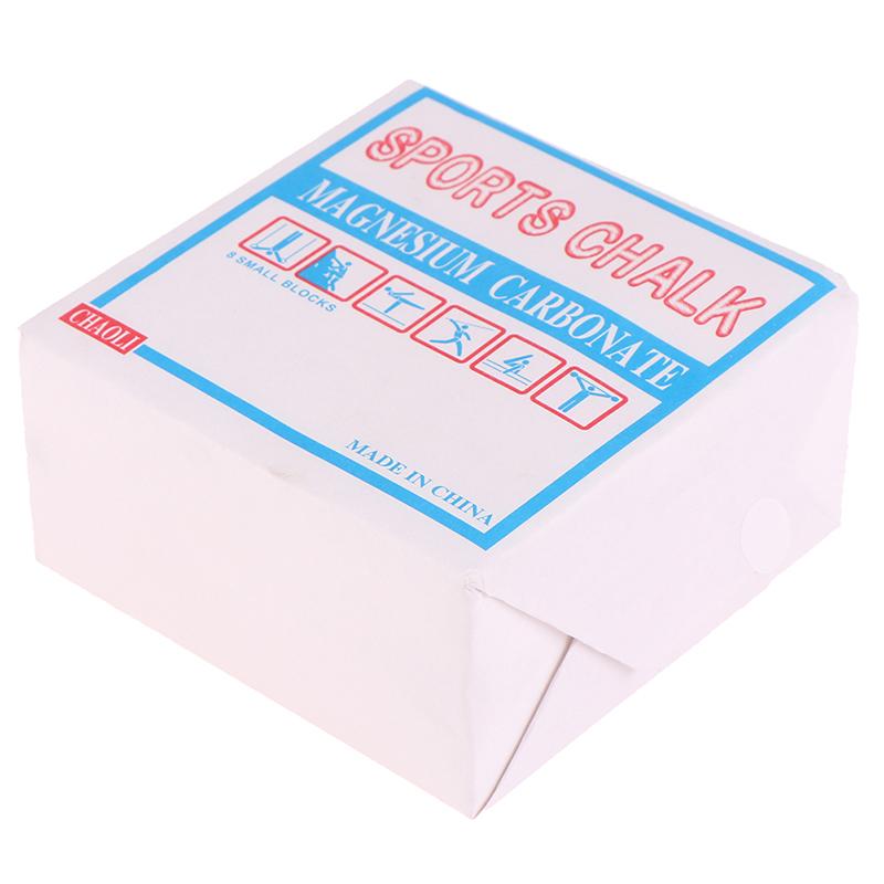 1 коробка магниевого порошка блок противоскользящий порошок тренажерный зал спортивные принадлежности