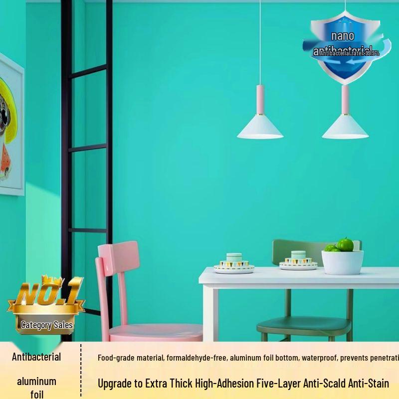 Водонепроницаемые, влагостойкие, без формальдегида, утолщенные, самоклеящиеся обои для спальни, гостиной, для матери и ребенка.