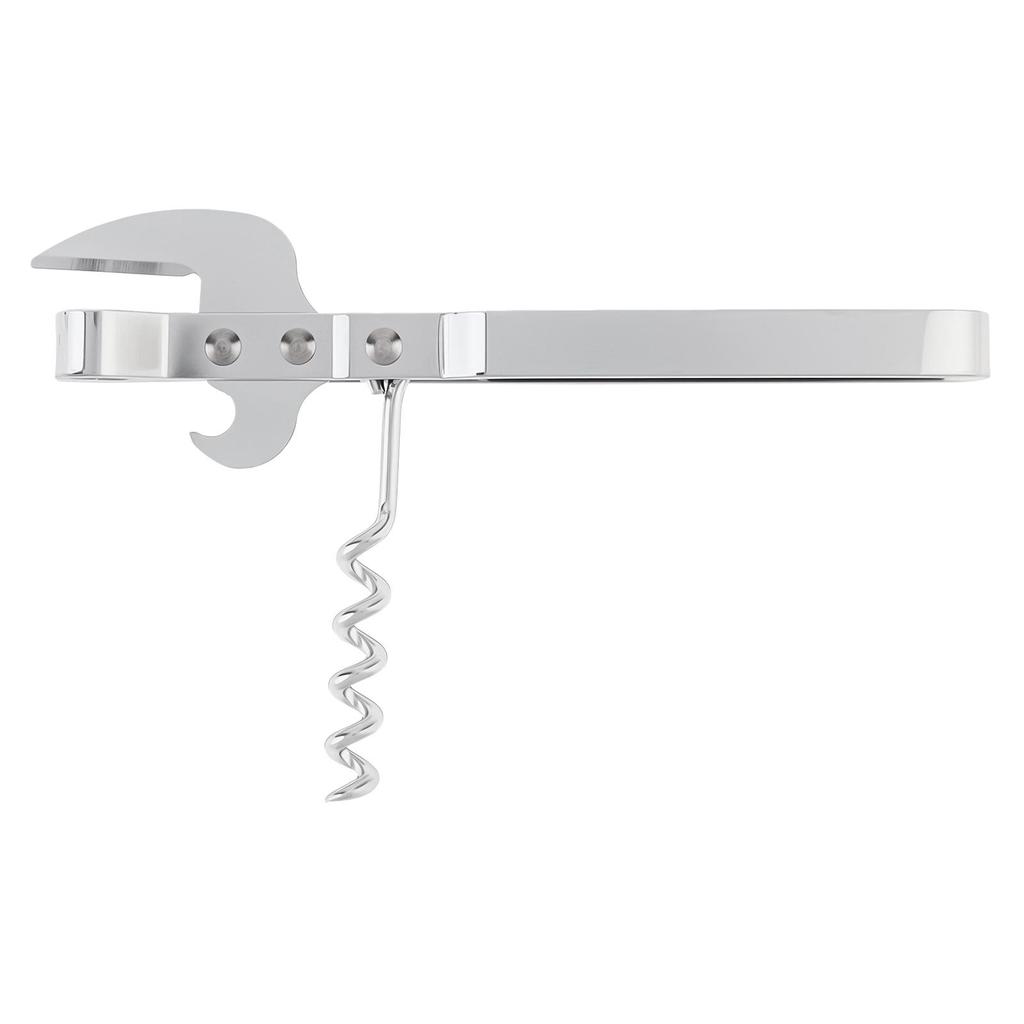 Многофункциональная открывалка для банок из нержавеющей стали, открывалка для пивных бутылок, регулируемая ручная открывалка для банок, захват, кухонные принадлежности, серебристый цвет