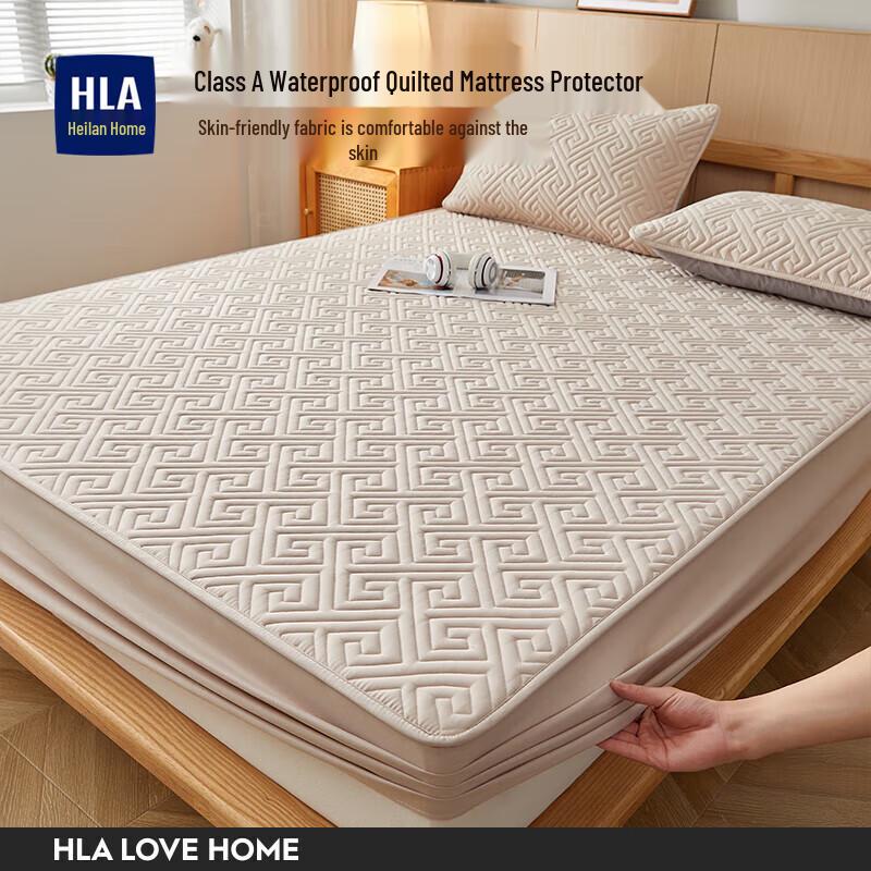 Hodo Home Стеганый водонепроницаемый комплект простыней на резинке