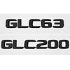 ABS Car Rear Sticker Alphabet Trunk Badge Decal Exterior for Mercedes Benz GLC63 GLC200 GLC260 GLC300 Auto Accessories
