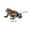 Small Copper Frog Copper Flower Skin Frog Tea Pet Water Frog  Home Decor