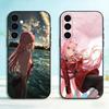 Чехол для телефона D-DARLING in the FRANXX Черный Силиконовый Мягкий Для Samsung Galaxy A73,A72,A71,A70,A53,A52,A51